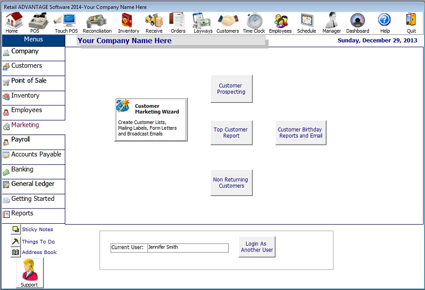 marketing point of sale software