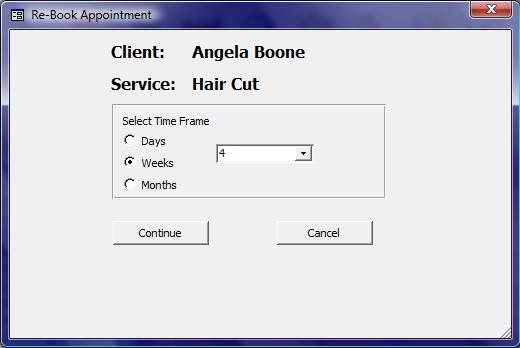 appointment book log salon and spa software